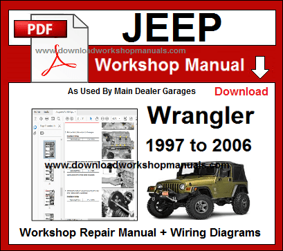 Jeep Wrangler Service Repair Workshop Manual Download